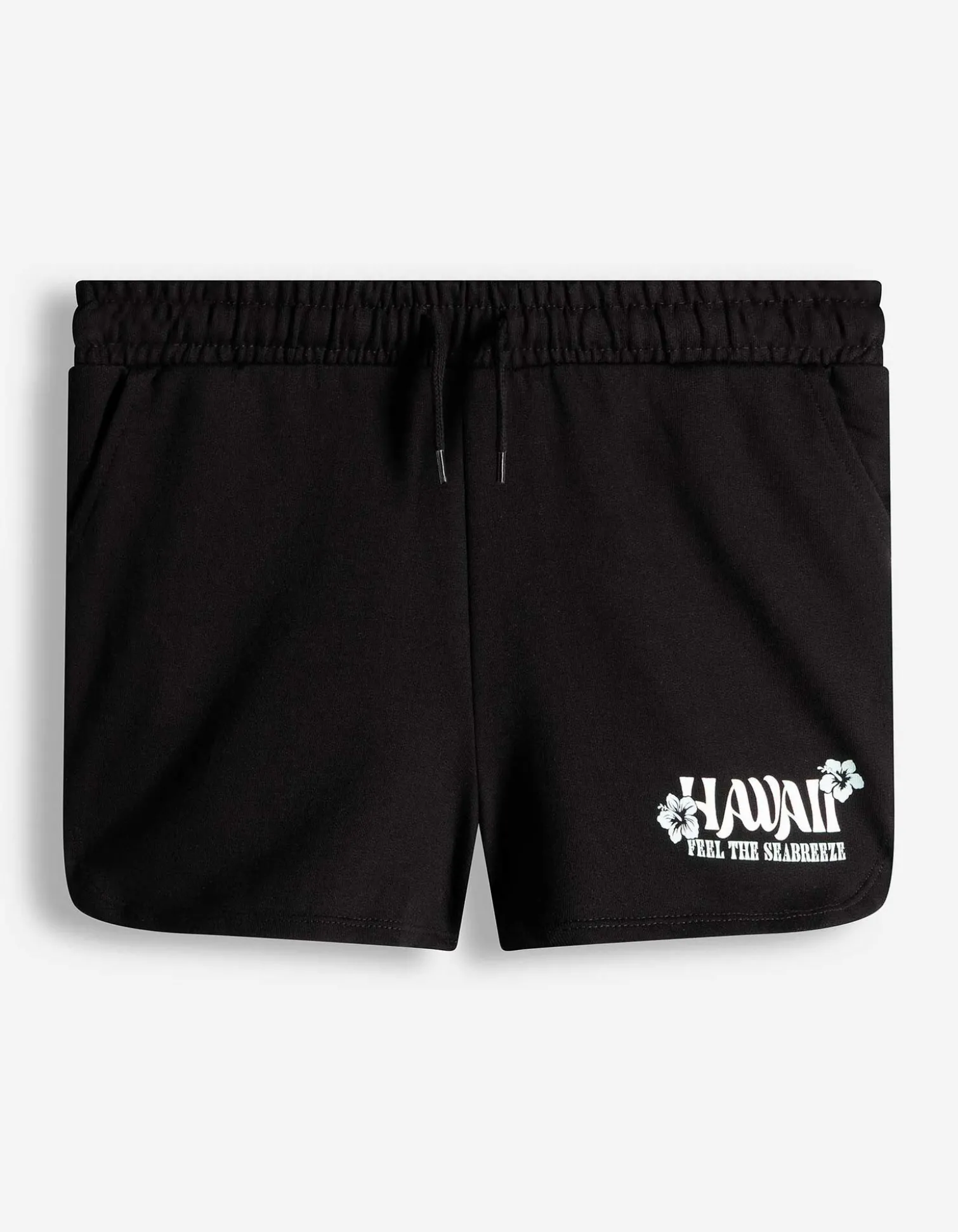Shorts - einfarbig - schwarz