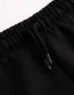 Shorts - einfarbig - schwarz