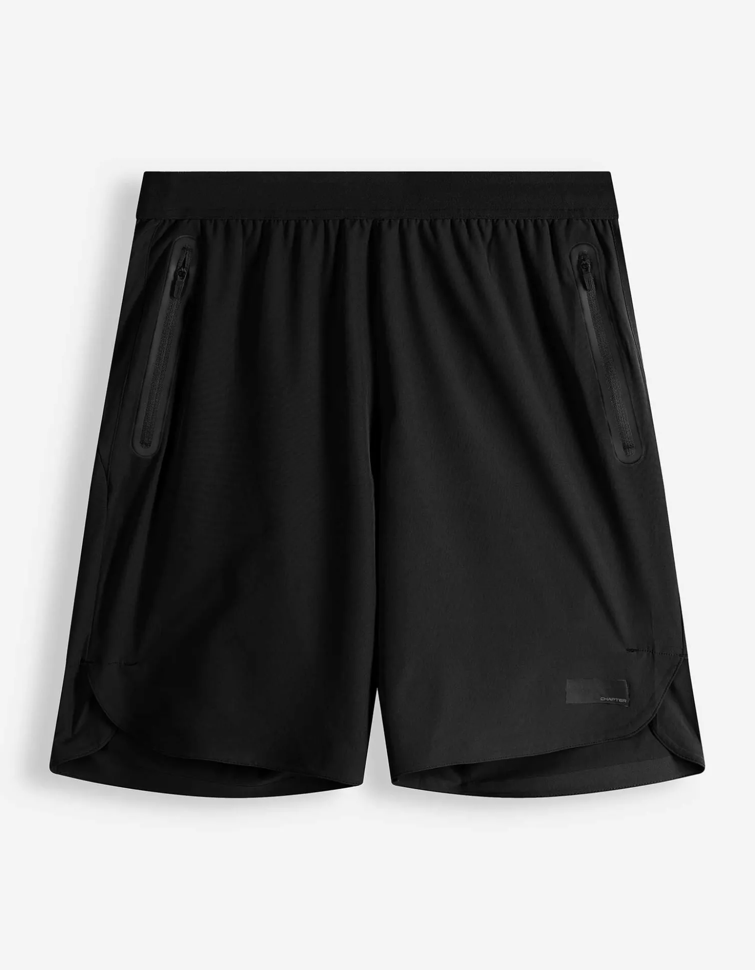 Shorts - einfarbig - schwarz
