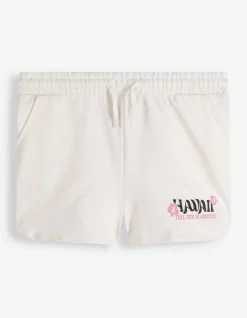 Shorts - einfarbig - weiß