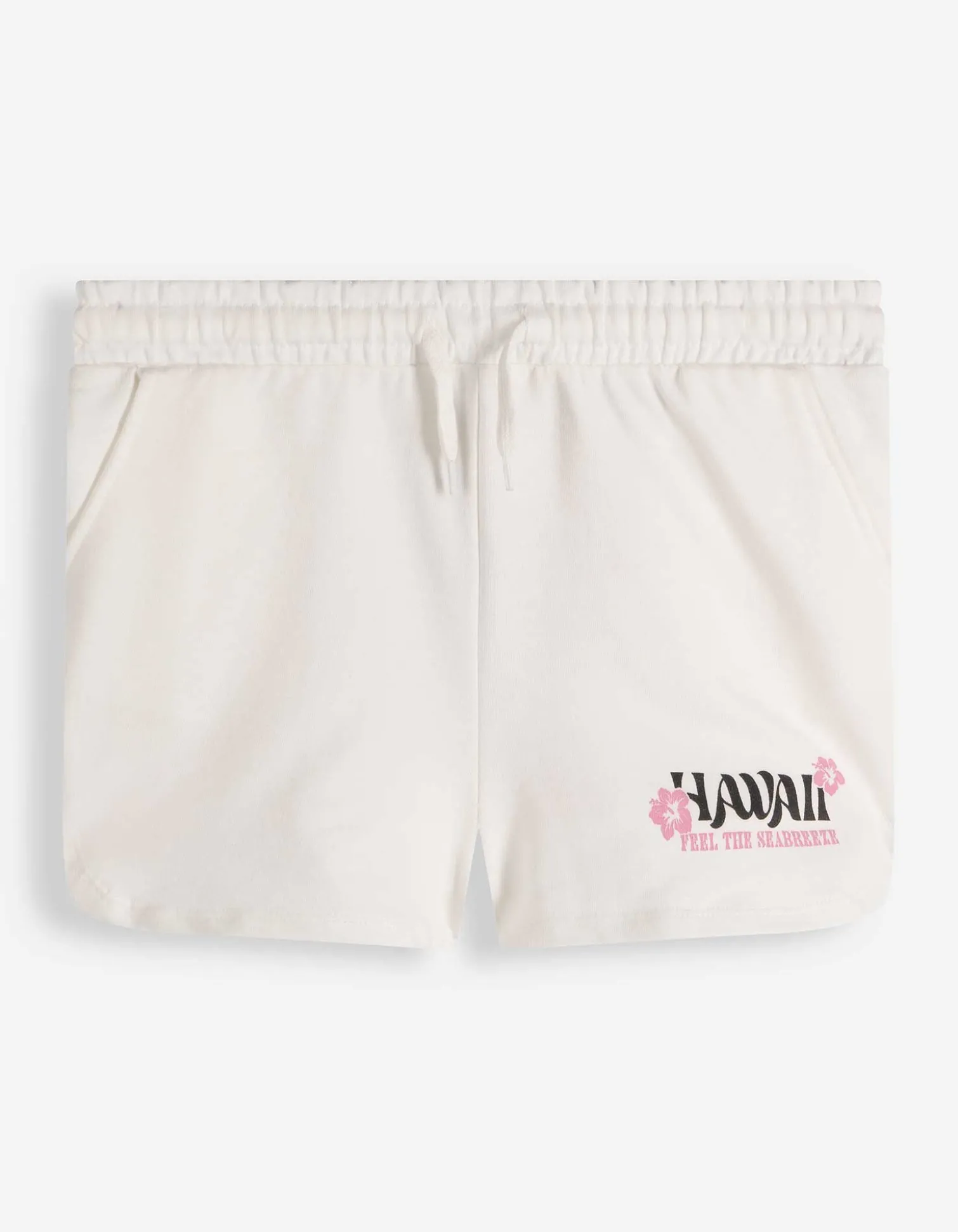 Shorts - einfarbig - weiß
