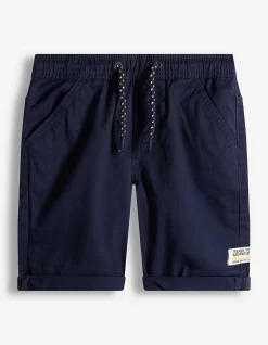 Shorts - Elastischer Bund - dunkelblau