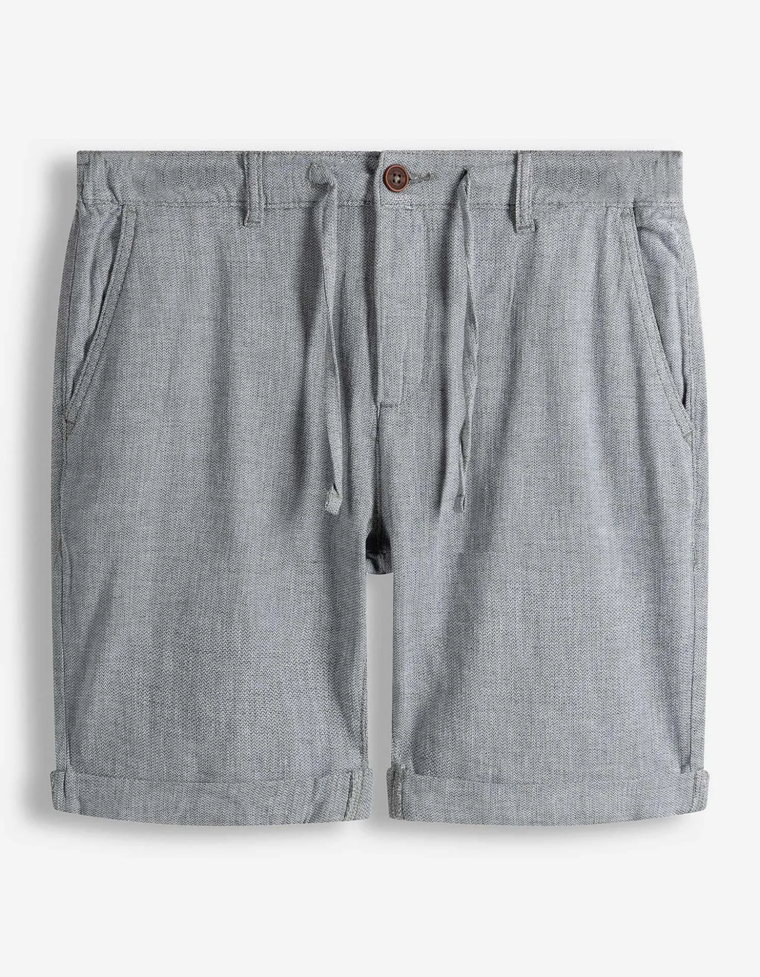 Shorts - Fixierter Beinumschlag - grün