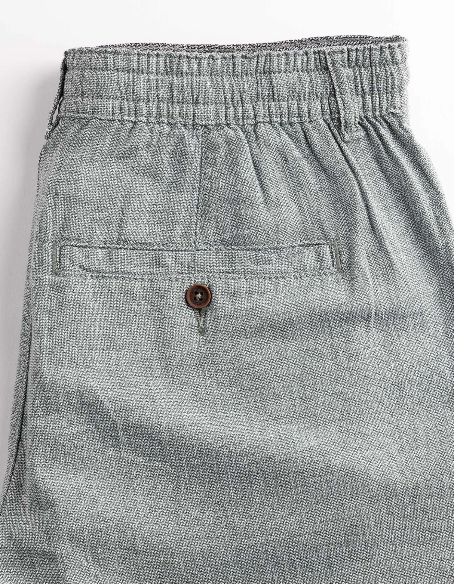 Shorts - Fixierter Beinumschlag - grün