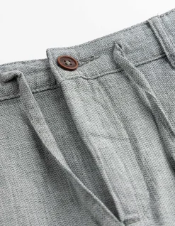 Shorts - Fixierter Beinumschlag - grün