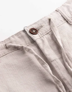 Shorts - Fixierter Beinumschlag - beige