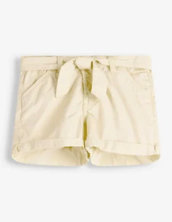 Shorts - Gürtel - beige