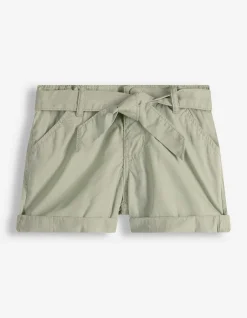 Shorts - Gürtel - grün
