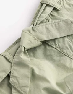 Shorts - Gürtel - grün