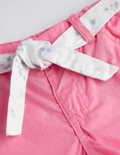 Shorts - Gürtel - pink