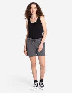 Shorts - Kordel - dunkelgrau
