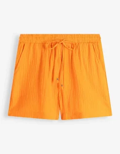 Shorts - Musselin - orange