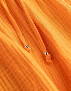 Shorts - Musselin - orange