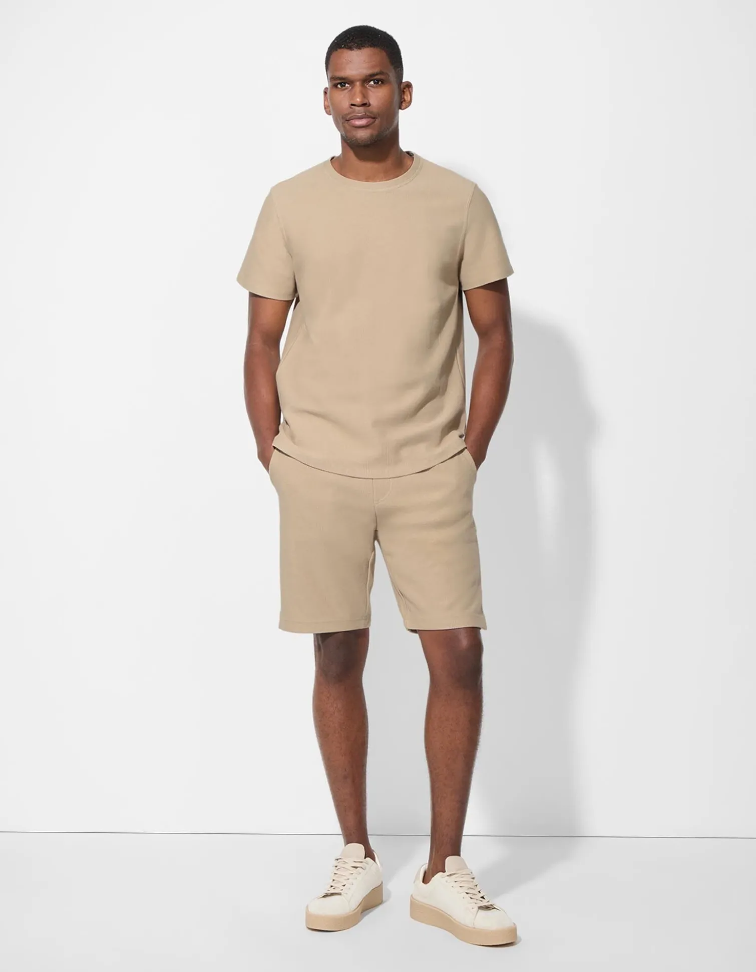 Shorts - Regular Fit - beige