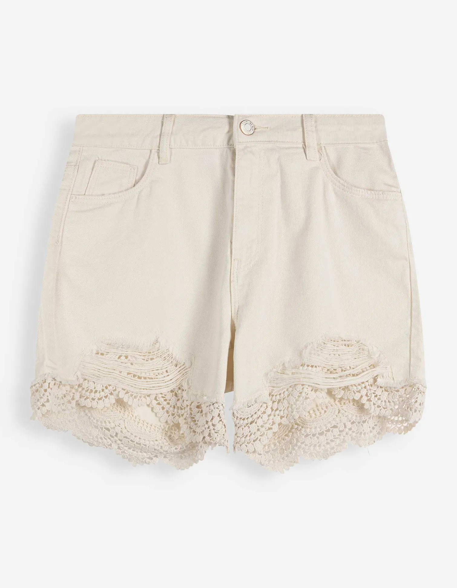 Shorts - Regular Fit - weiß
