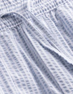 Shorts - Streifen - hellblau