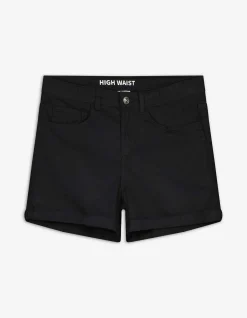 Shorts - Twill - schwarz