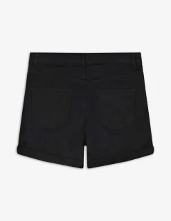 Shorts - Twill - schwarz