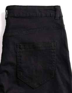 Shorts - Twill - schwarz