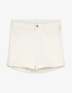 Shorts - Twill - weiß