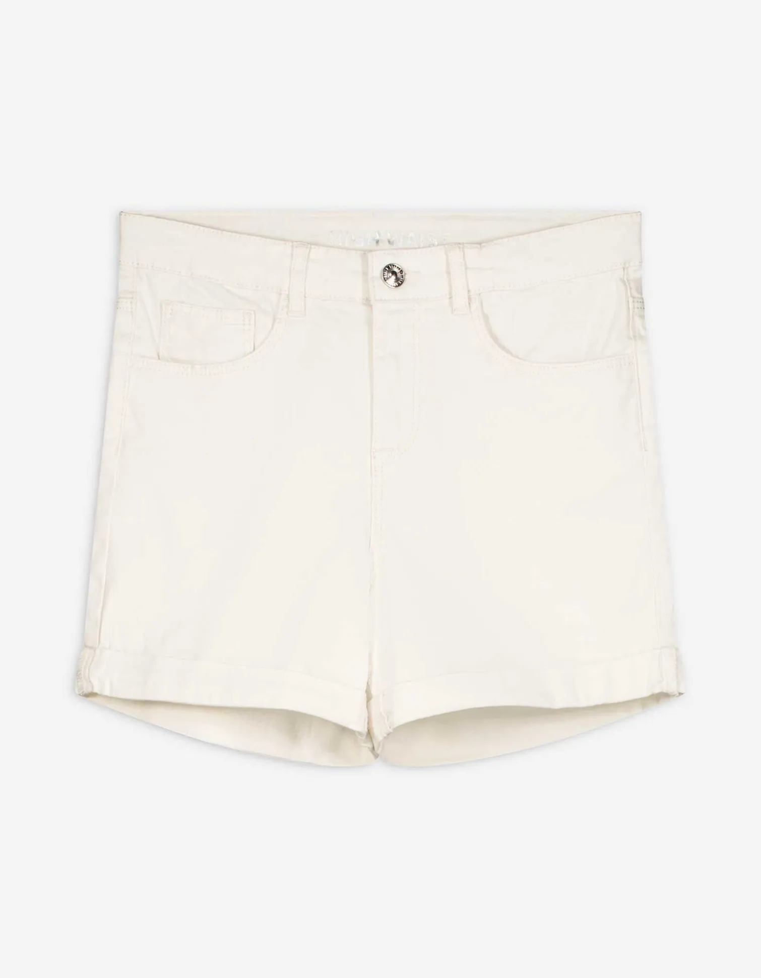 Shorts - Twill - weiß