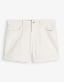 Shorts - Twill - weiß
