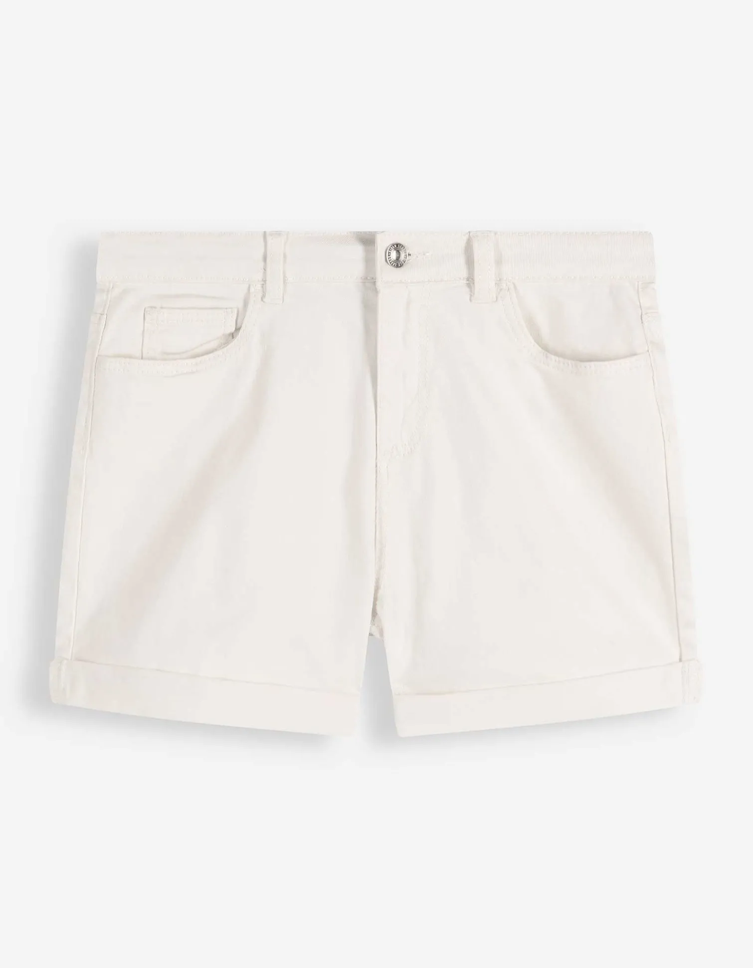 Shorts - Twill - weiß