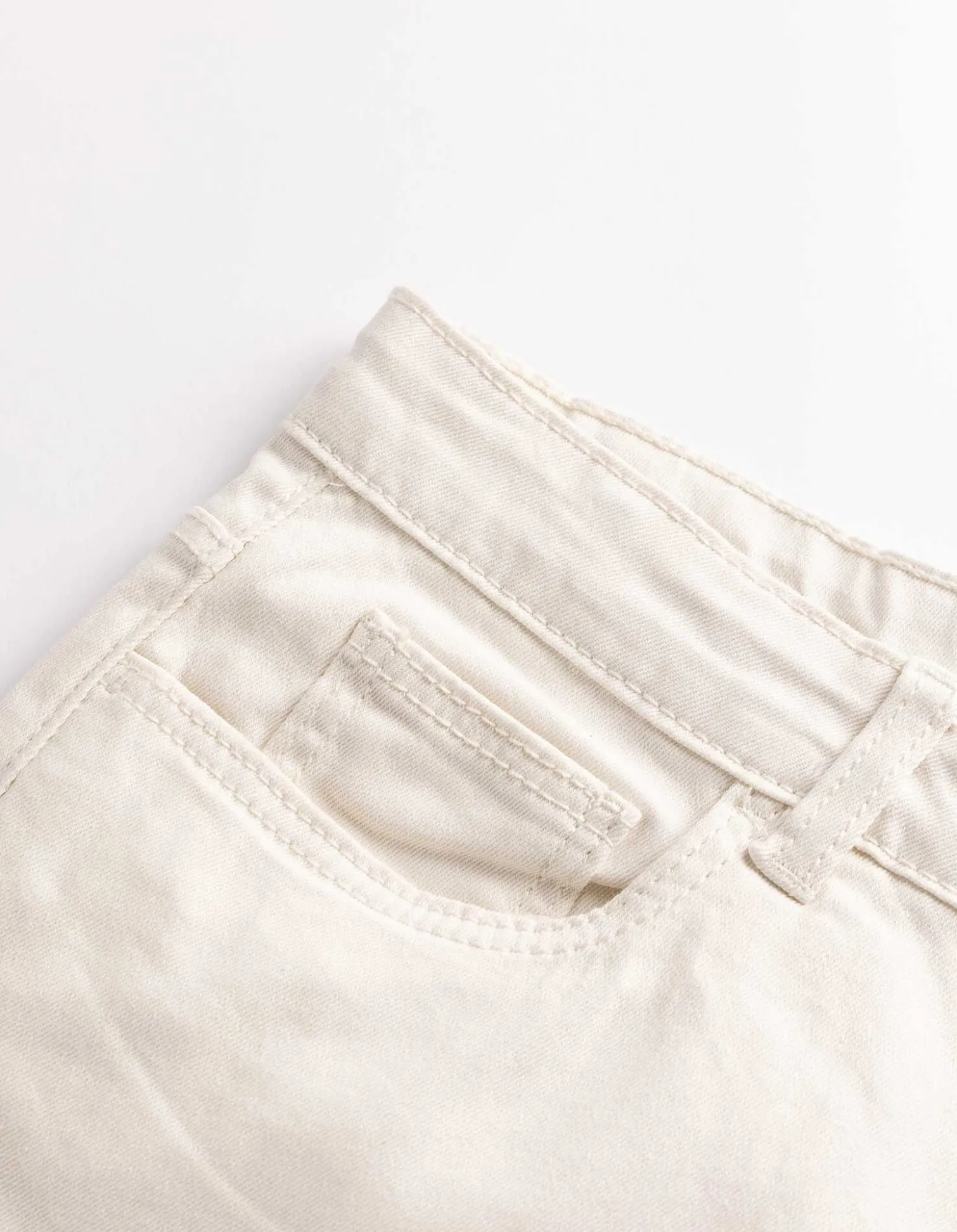 Shorts - Twill - weiß
