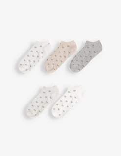 Sneakersocken - 5er-Pack