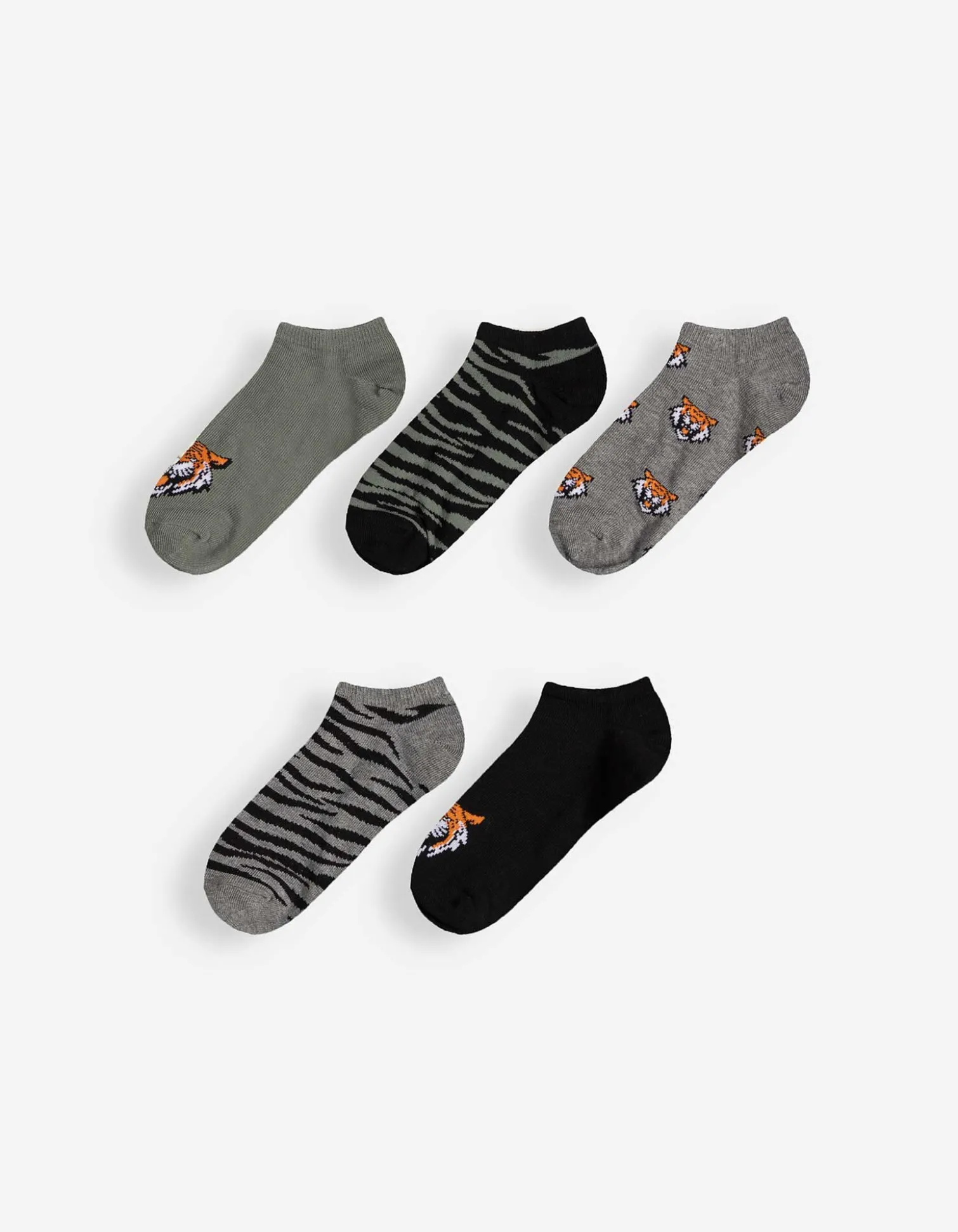 Sneakersocken - 5er-Pack