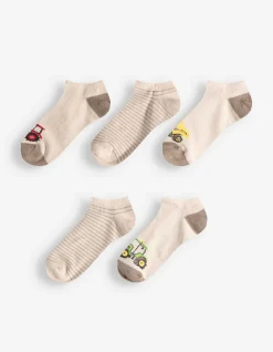 Sneakersocken - 5er-Pack