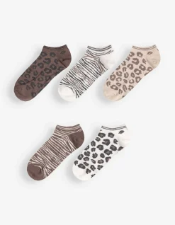Sneakersocken - 5er-Pack