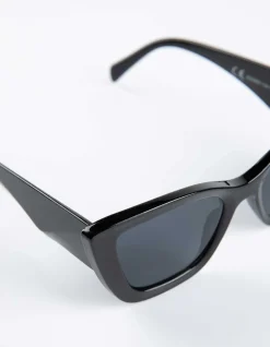 Sonnenbrille - cateye - schwarz