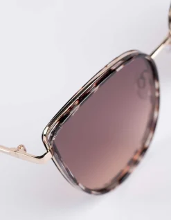 Sonnenbrille - goldfarben