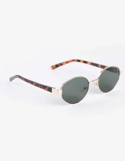 Sonnenbrille - goldfarben