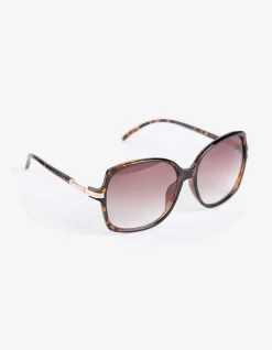 Sonnenbrille - hellbraun