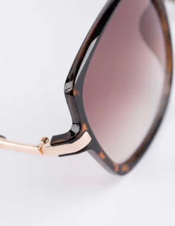 Sonnenbrille - hellbraun