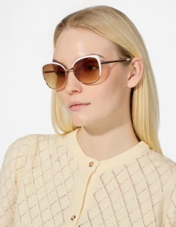 Sonnenbrille - kupferfarben