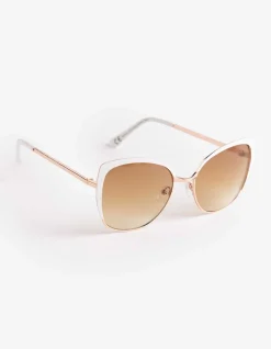 Sonnenbrille - kupferfarben