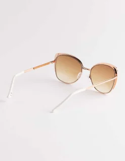 Sonnenbrille - kupferfarben