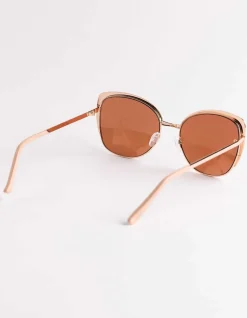 Sonnenbrille - kupferfarben
