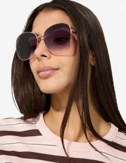 Sonnenbrille - lila
