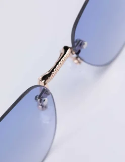 Sonnenbrille - silberfarben