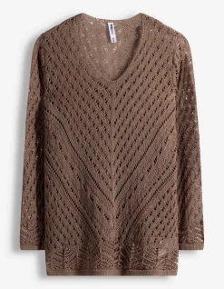 Strickpullover - beige