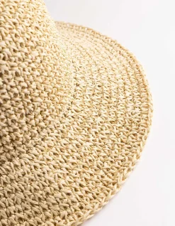 Strohhut - beige