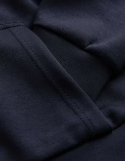 Sweatjacke - Cropped - dunkelblau