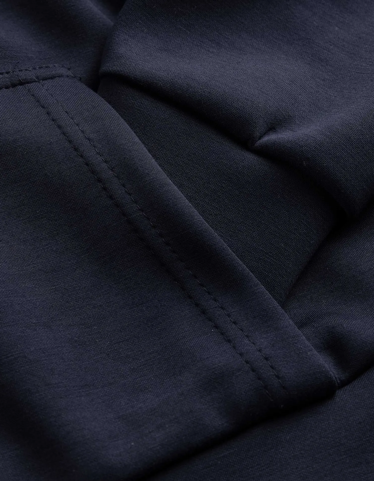 Sweatjacke - Cropped - dunkelblau