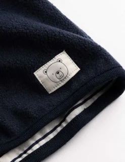 Sweatjacke - Fleece - dunkelblau