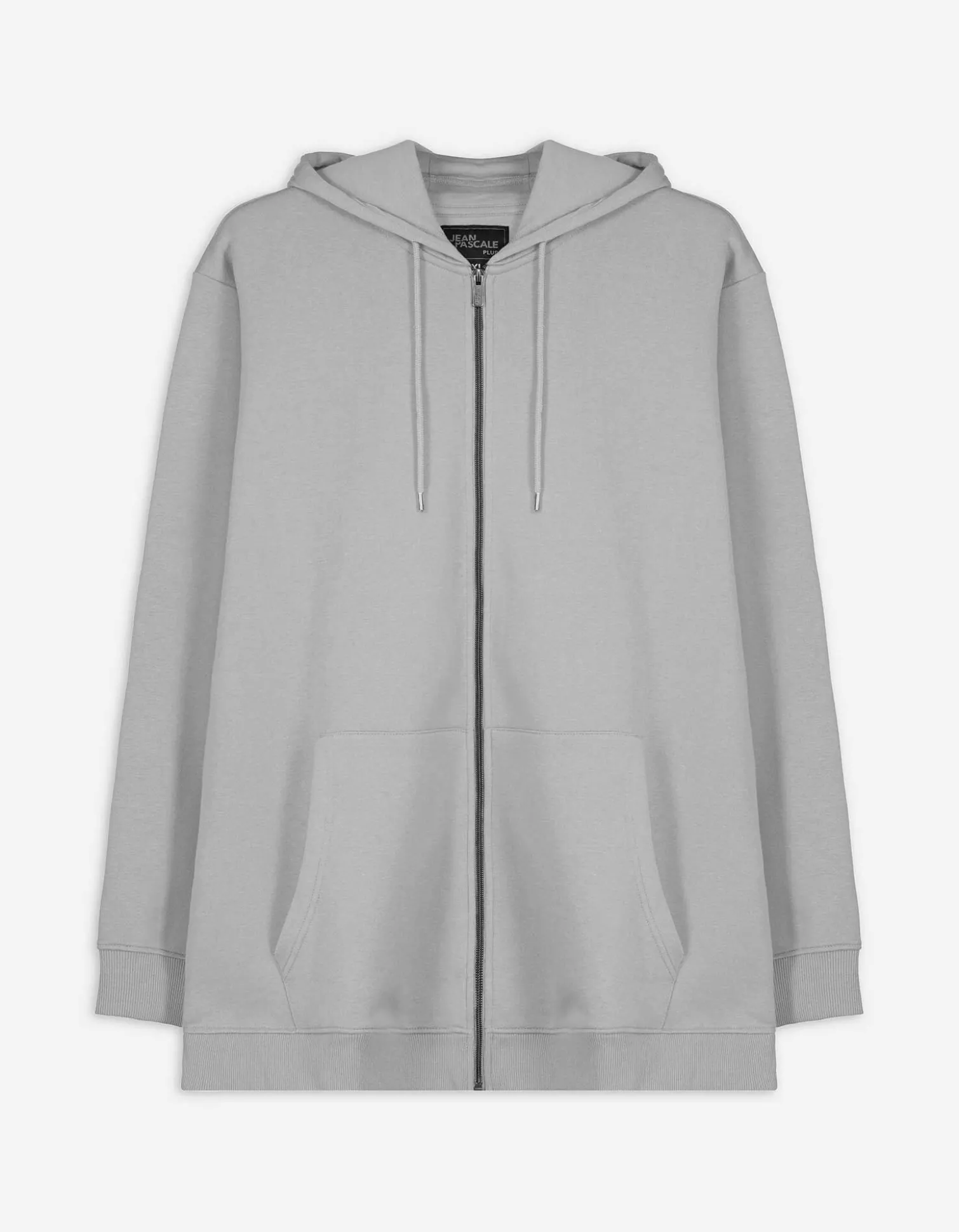 Sweatjacke - Regular Fit - grau