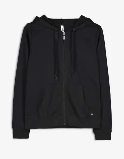 Sweatjacke - Regular Fit - schwarz